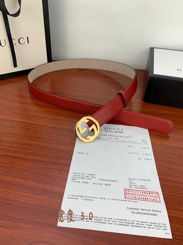 グッチベルト激安着用イメージ